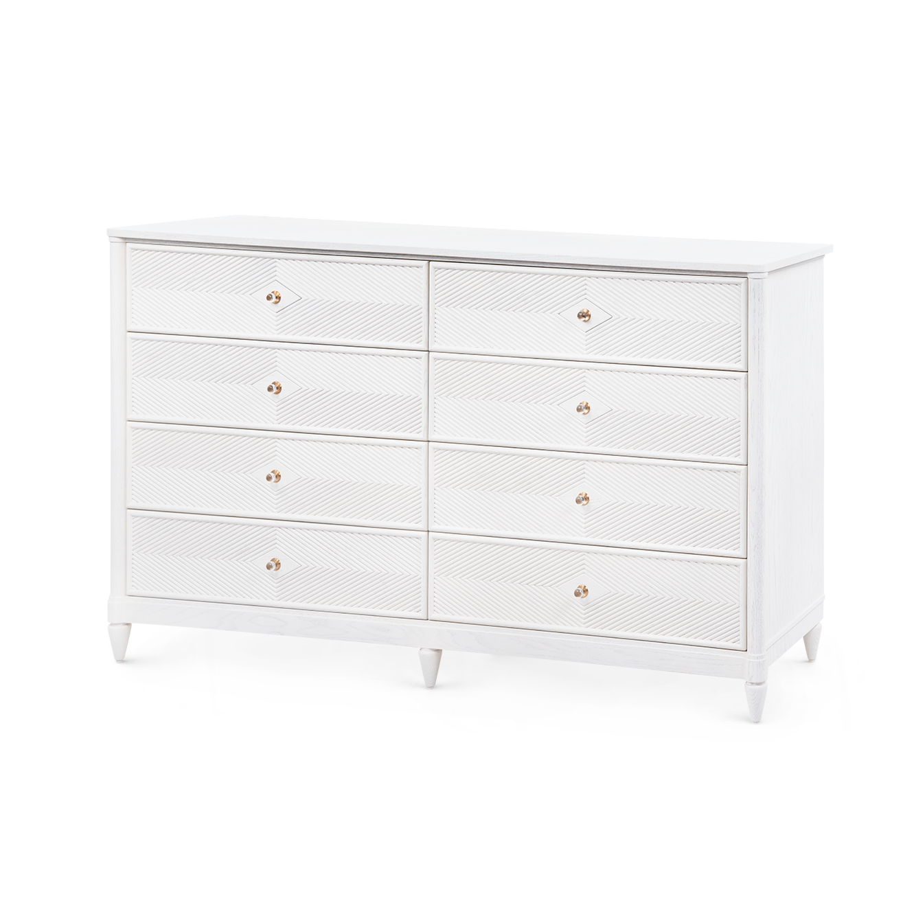 Flavie White Double Dresser