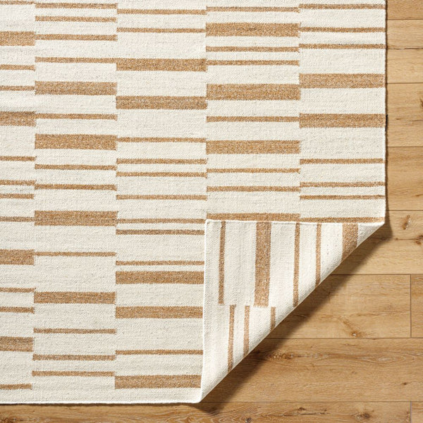 Poole Wool Flatweave Rug Corner