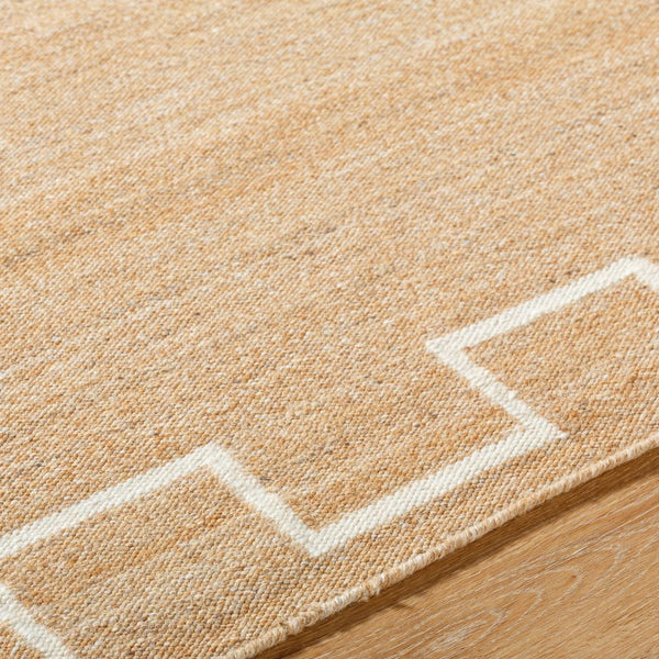 Attica Wool Rug border closeup