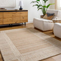 Pembroke Rug styled in living room