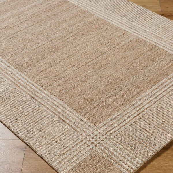 Pembroke Rug with striped border