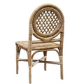 Louis XVI Trellis Chair Back View
