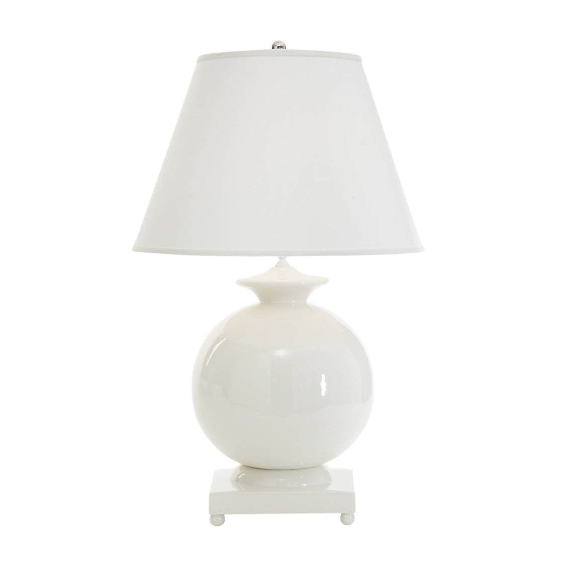 Niles Table Lamp with White Shade
