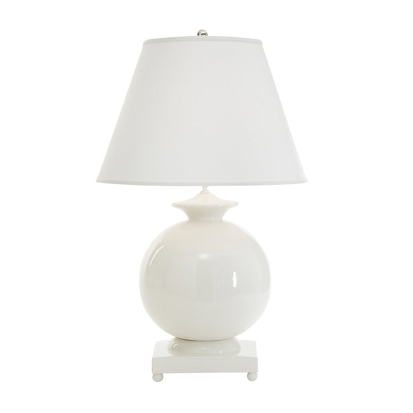 Niles Table Lamp with White Shade