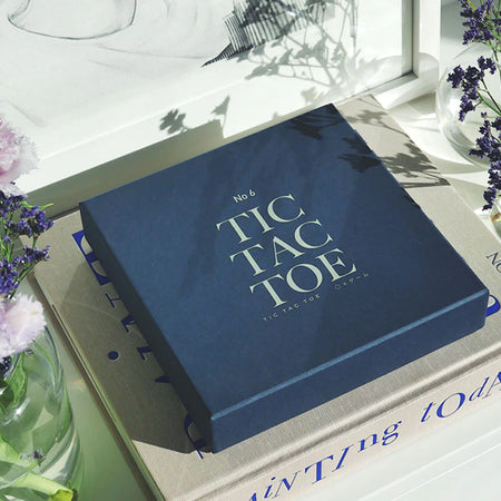 Classic Tic Tac Toe styled on table