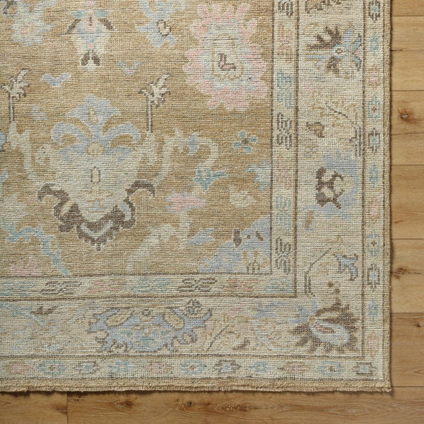 Rezina Wool Blend Rug overhead shot
