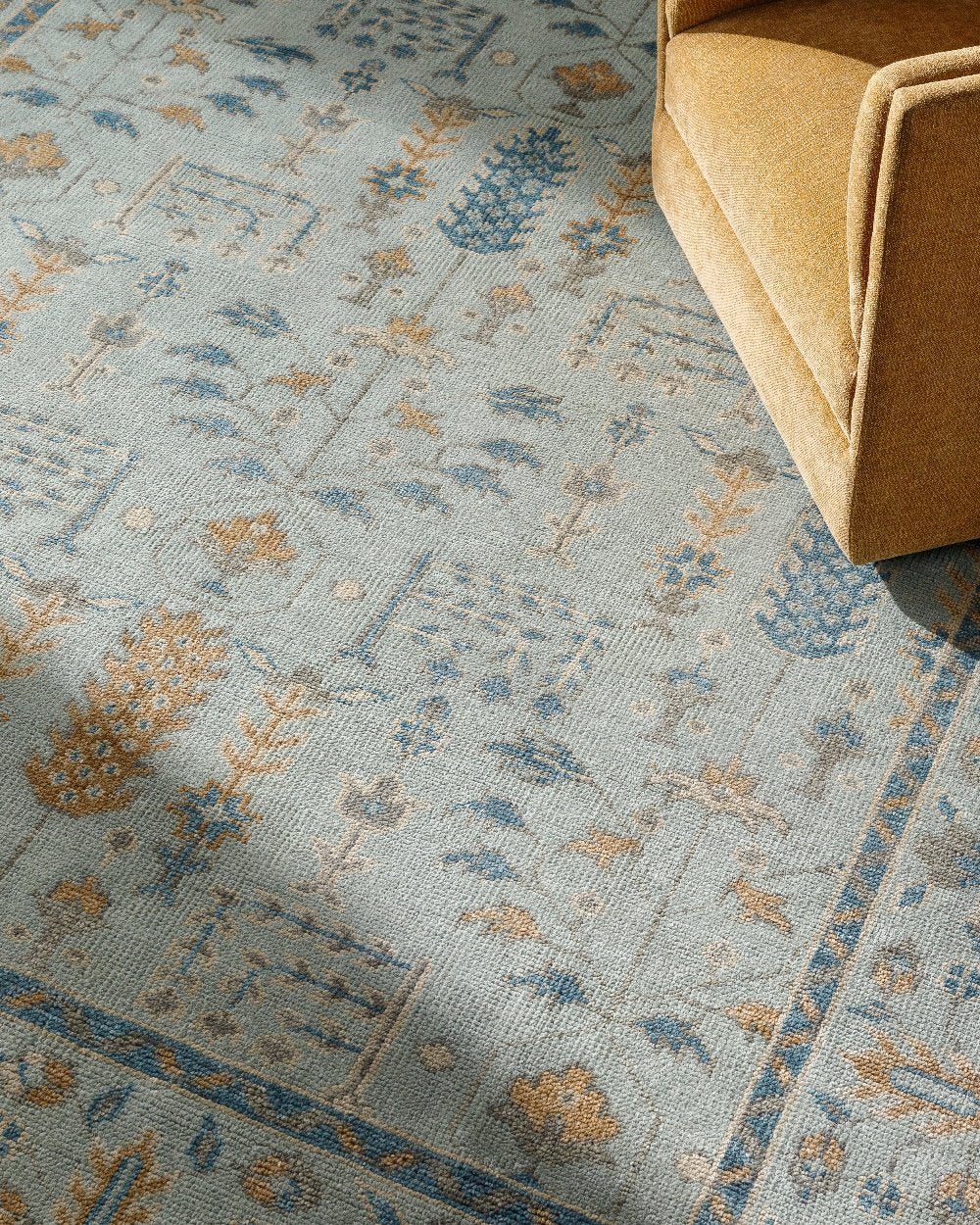 Ranier Rug - Hand Knotted Wool Rugs - Dear Keaton