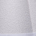 Scalloped White Lamp Shade boucle texture closeup