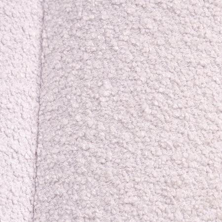 White Boucle texture closeup