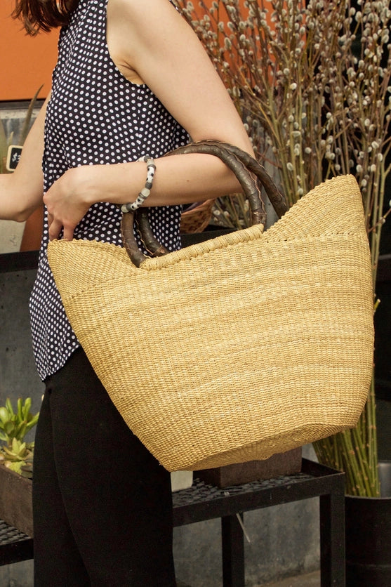 Wing Shopper Tote styled on arm