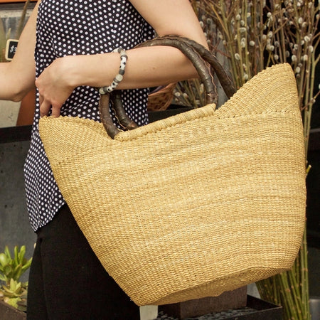 Wing Shopper Tote styled on arm