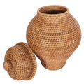 Woven Rattan Ginger Jar from Dear Keaton
