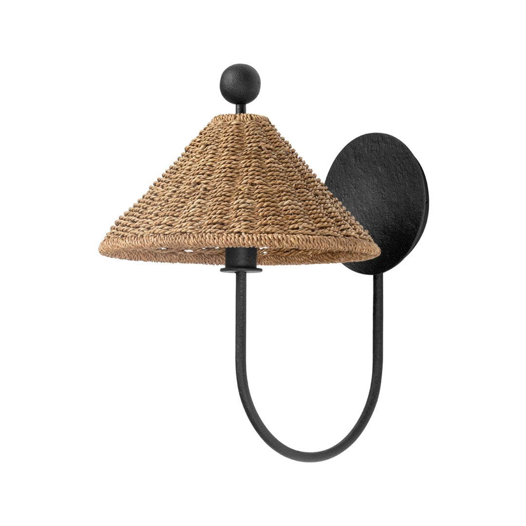 Larissa Wall Sconce - Black Iron