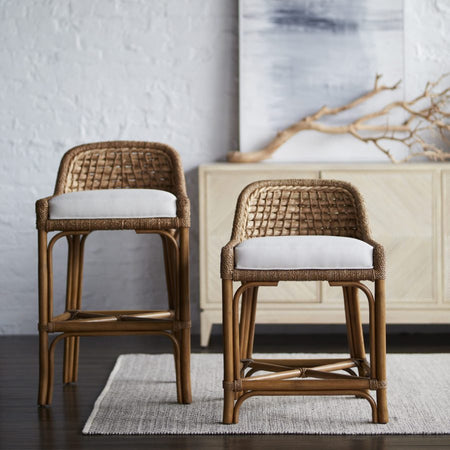 Capitola Rattan Counter Stool Alternate View
