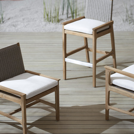 Delmar Outdoor Stools Styled 