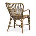 Retro Rattan Dining Arm Chair Alternate View