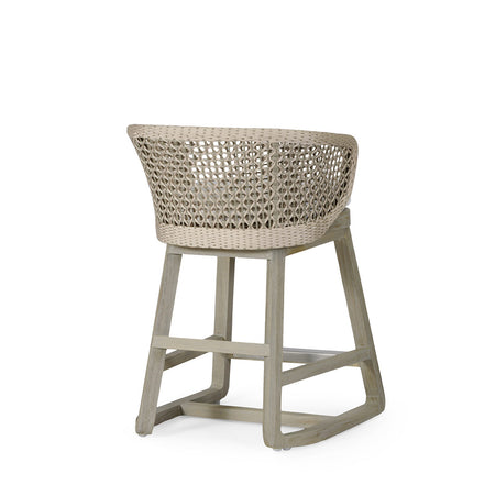 Laguna Outdoor Counter Stool Back View