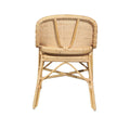 Set of Two Newport Natural Chairs Back View