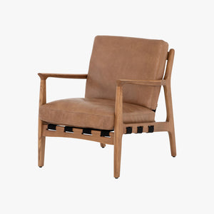 Aaron Copper Leather Chair