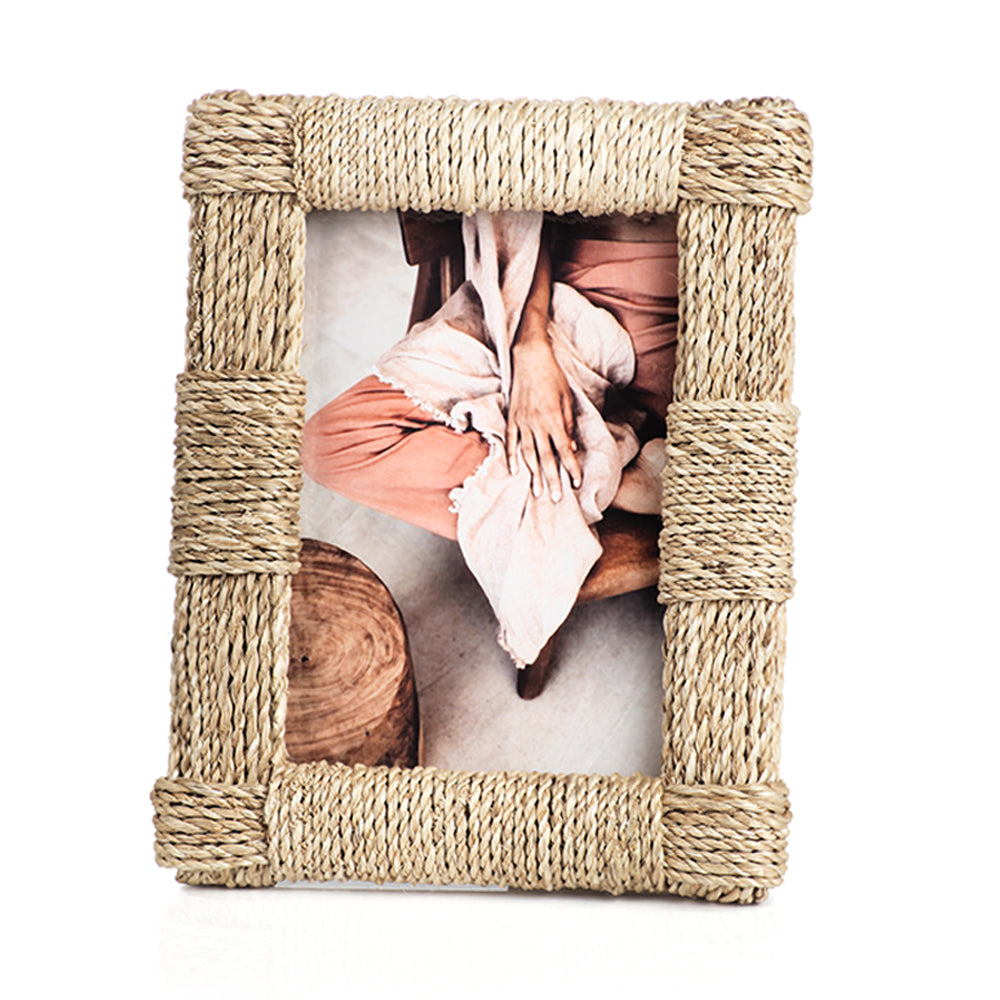 Abaca Rope 5x7 Photo Frame