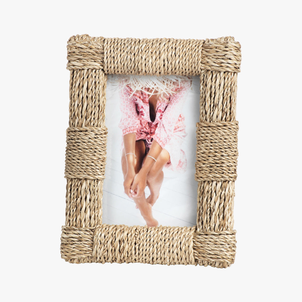 Abaca Rope Photo Frame