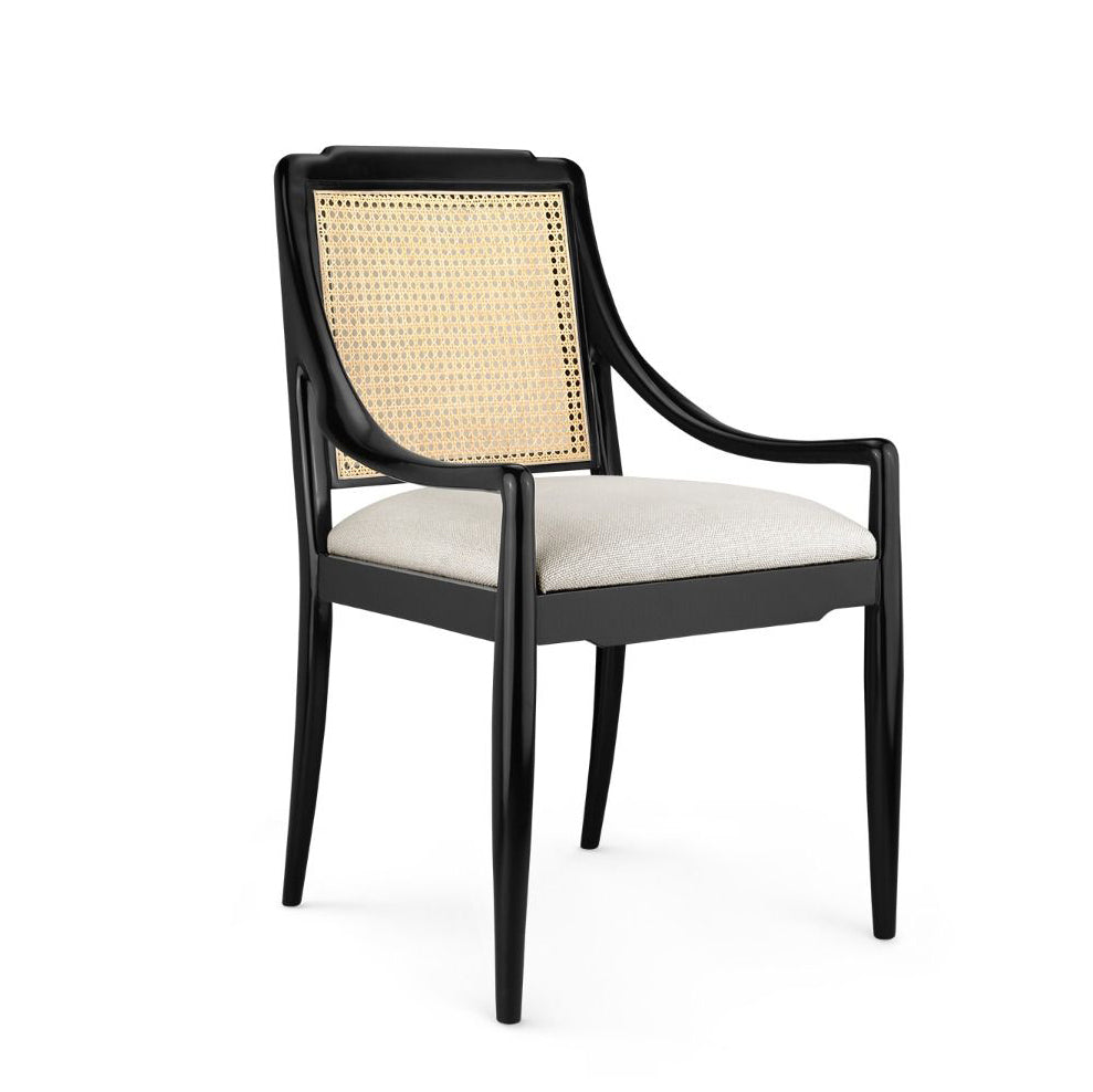 Aiden Black Arm Chair