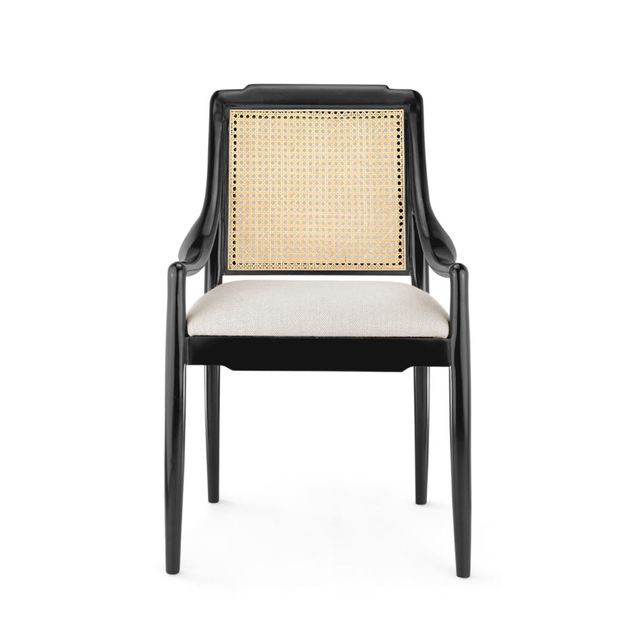 Aiden Black Arm Chair