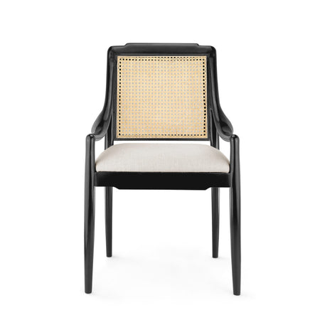 Aiden Black Arm Chair