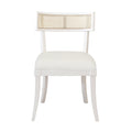Alexa White Chair Front View