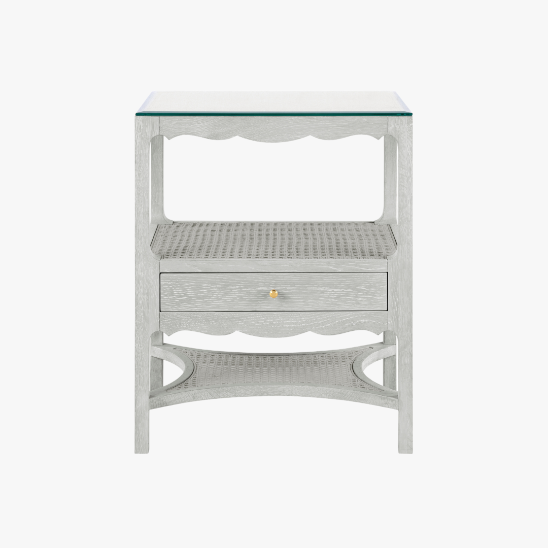 Alice Soft Grey Side Table