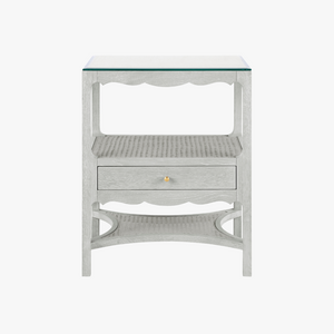 Alice Soft Grey Side Table