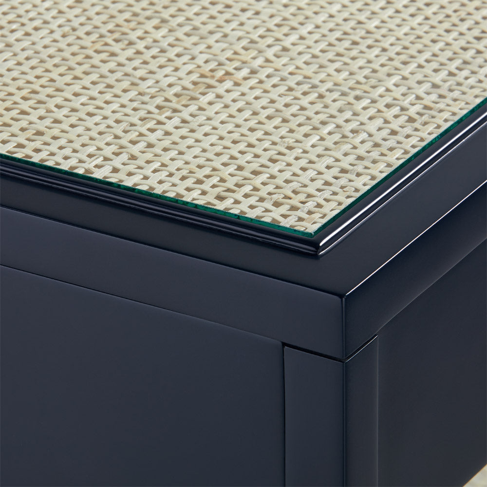 Andrea Midnight Side Table Close Up