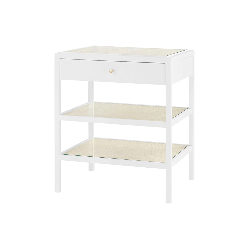 Andrea White Side Table From Dear Keaton