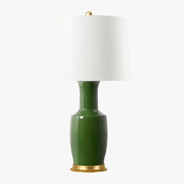 Ansel Vert Porcelain Lamp