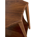 Ariana Walnut Side Table Close Up