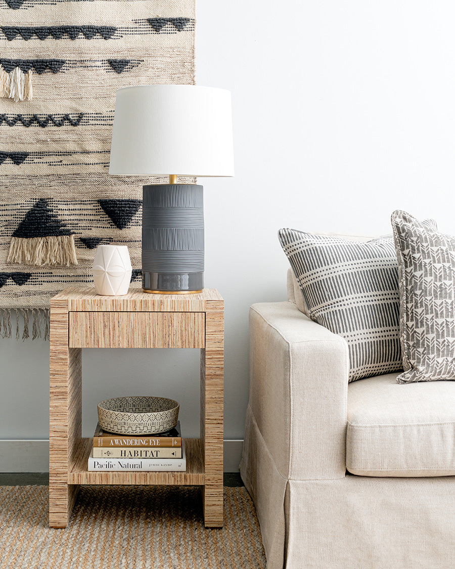 Asana Ivory Wall Hanging Styled