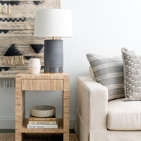 Asana Ivory Wall Hanging Styled