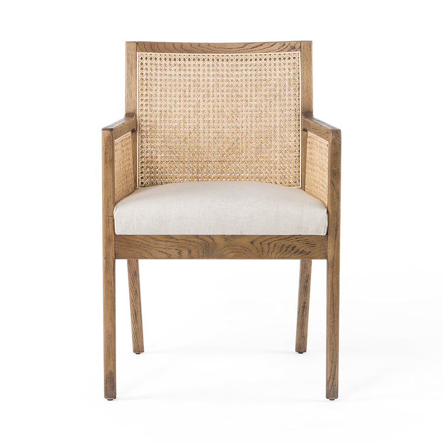 Austin Arm Chair - Shop Cane Back Arm Chairs - Dear Keaton