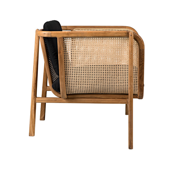 Balin Chair With Caning Side