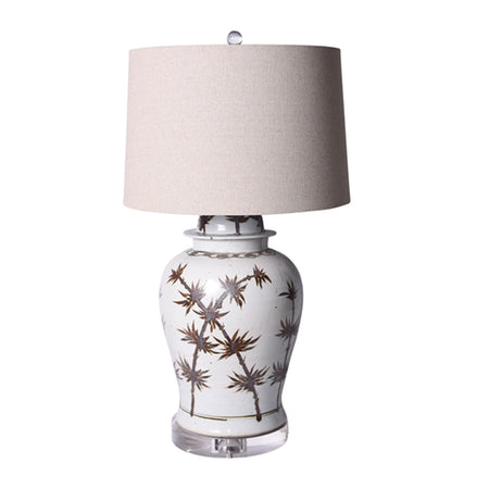 Bamboo Temple Jar Lamp