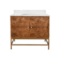 Bassett Burl Wood Vanity
