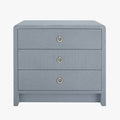 Blaine Grey Three Drawer Nightstand