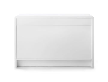 Blaine White Dresser - Lacquered Wood Bedroom Furniture - Dear Keaton Blaine White Dresser - Lacquered Wood Bedroom Furniture - Dear Keaton