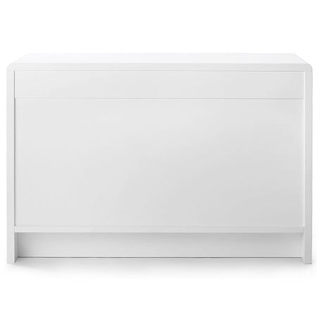 Blaine White Dresser Back View