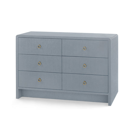 Blaine Grey Textured Linen Dresser from Dear Keaton