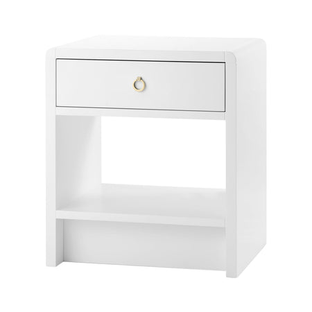 Blaine White Side Table From Dear Keaton