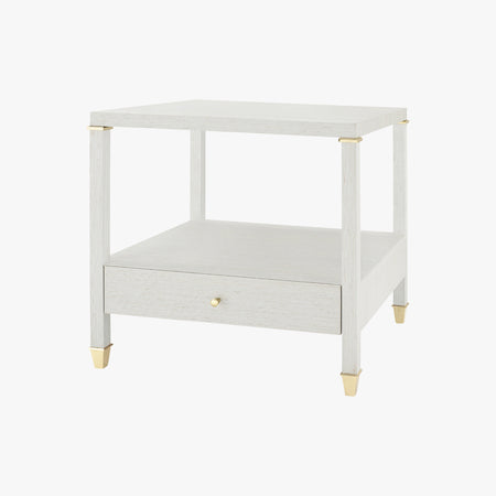 Blaise Silver Side Table