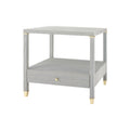 Blaise Slate Blue Side Table From Dear Keaton