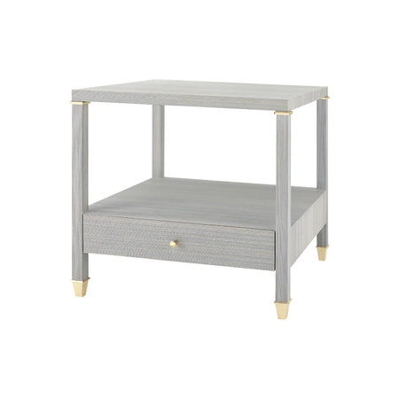Blaise Slate Blue Side Table From Dear Keaton