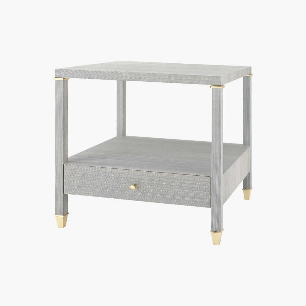 Blaise Slate Blue Side Table